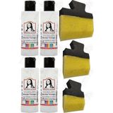 Artlantis Keten Yağı 70 ml 4 Adet Yassı Patpat Sünger Fırça Seti 3 Lü Resim Yağı Monalisa Rafine Bezir Yağı Yağlı Boya Incelticisi - Standart - Açık Sarı