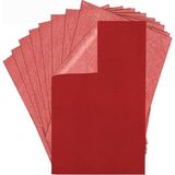 Artlantis Kırmızı Karbon Kağıdı A4 5 Adet 21X29,7 cm Kopya Kağıdı Transfer Kağıdı Renkli
