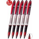 Artlantis Kırmızı Pilot Kalem 5 Adet Uniball Air 0.7 mm Roller Pilot Kalem UBA-188-L Broad Roller Uçlu Likit Mürekkepli Kalem - 0.7mm - Standart
