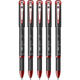Artlantis Kırmızı Pilot Kalem DNA Gel Pen 5 Adet Scrikss Pilot Kalem 0.7 mm Roller Uçlu Pilot Kalem İnce Uçlu Likit Mürekkepli