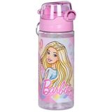 Artlantis Kız Çocuk Barbie Matara Pembe Renk No:2 500 ml 1 Adet Lisanslı Barbi Suluk Okul Matarası Öğrenci Suluğu
