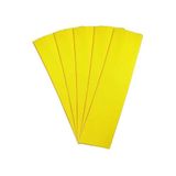 Artlantis Krapon Kağıdı 50x200 cm 5 Adet Renkli Grapon Kağıdı Okul Sınıf Etkinlik Kreş Okul Öncesi Sarı