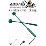 Artlantis Ksilofon Tokmağı 1 Çift Yeşil 1 Paket Ritim Çubuğu Plastik - Standart