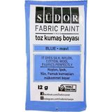 Artlantis Kumaş Boyası Toz 12 gr 1 Adet Südor Toz Kumaş Boyası Kot Pantalon Gömlek Tişört Tekstil Kumaş Boyası 1 Adet - Mavi