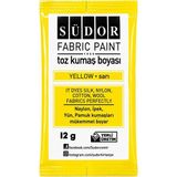 Artlantis Kumaş Boyası Toz 12 gr 1 Adet Südor Toz Kumaş Boyası Kot Pantalon Gömlek Tişört Tekstil Kumaş Boyası 1 Adet - Sarı