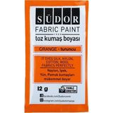 Artlantis Kumaş Boyası Toz 12 gr 1 Adet Südor Toz Kumaş Boyası Kot Pantalon Gömlek Tişört Tekstil Kumaş Boyası 1 Adet - Turuncu