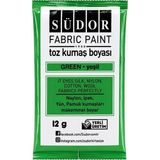 Artlantis Kumaş Boyası Toz 12 gr 1 Adet Südor Toz Kumaş Boyası Kot Pantalon Gömlek Tişört Tekstil Kumaş Boyası 1 Adet - Yeşil