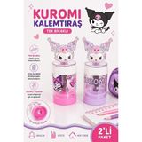 Artlantis Kuromi Kalemtraş 2 Li Kuromi Figürlü Hazneli Tek Bıçaklı Kalem Açacağı Sevimli Plastik Kalem Traş Çöp Hazneli - Çok Renkli - Standart