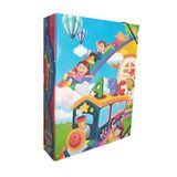 Artlantis Lastikli Klasör Figürlü 1 Adet İpli Klasör 32x24x6 cm Okul Öğrenci Klasörü Lastikli Çanta İpli Dosya
