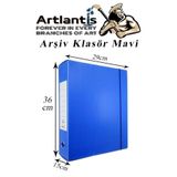 Artlantis Mavi Arşiv Ve Proje Kutusu 29x36x15cm 1 Adet Arşiv Klasörü Lastikli Plastik Arşiv Klasörü Büro Okul