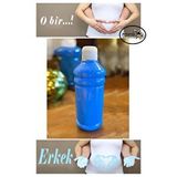 Artlantis Mavi Cinsiyet Belirleme Parmak Boyası 1 Adet 500 Ml Kız Cinsiyet Açıklama Boyası Yıkanabilir Zararsız