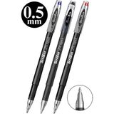 Artlantis Mavi Kırmızı Siyah Pilot Kalem Speed 25 3 Adet Scrikss Pilot Kalem 0.5mm Roller Uçlu Pilot Kalem Ince Uçlu Likit Pilot - Çok Renkli - Standart