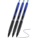 Artlantis Mavi Pilot Kalem Signo 307 3 Adet Uniball Basmalı Pilot Kalem 0.5 mm Roller Uçlu Pilot Kalem İnce Uçlu Likit Mürekkepli