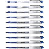 Artlantis Mavi Pilot Kalem UB-200 Vision Elite 0.8mm 10 Adet Uniball Pilot Kalem 0.8 mm Roller Uçlu Pilot Kalem Ince Uçlu Likit - Standart