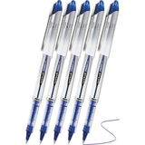 Artlantis Mavi Pilot Kalem UB-200 Vision Elite 0.8mm 5 Adet Uniball Pilot Kalem 0.8 mm Roller Uçlu Pilot Kalem Ince Uçlu Likit - Standart