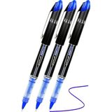 Artlantis Mavi Pilot Kalem UB-205 Vision Elite 0.5mm 3 Adet Uniball Pilot Kalem 0.5 mm Roller Uçlu Pilot Kalem Ince Uçlu Likit - Standart