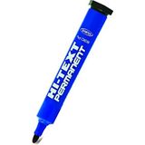 Artlantis Mavi Yuvarlak Uçlu Markör Permanent Kalem 3 Adet Hı - Te x t Marker Mürekkep Mavi 30 ml 1 Adet Brons Koli Kalemi - Standart