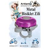 Artlantis Metal Bisiklet Zili 1 Adet Scooter Zili Denge Zili Alümünyum Bisiklet Zili Bisiklet Süsü Korna Akses