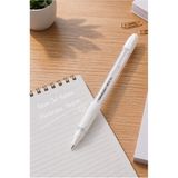 Artlantis Neon Jel Kalem 1.0mm 1 Adet Pensan Neon Gel Tükenmez Kalem Neon Pilot Kalem Canlı Neon Renk Akıcı Yazım Okul Ofis - Beyaz