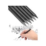 Artlantis Odunsuz Grafiti Kalemi 6 lı 1 Paket Odunsuz Kömür Kalemi Füzen Kalemi Çizim Kalemi Eskiz ve Karakalem Kalemi
