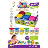 Artlantis Oyun Hamuru 6 Renk 780GR 1 Paket Nova Color 6 Lı Oyun Hamuru Kurumaya Karşı Dirençli Okul Öncesi Kreş Yumuşak Dokulu - Çok Renkli - Standart
