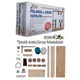 Artlantis Palanga ve Çıkrık Yapım Seti 1 Paket Okul Sınıf Deney Bileşik Basit Makine Palanga ve Çıkrık Yapalım 45 Parça