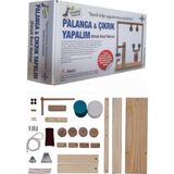 Artlantis Palanga ve Çıkrık Yapım Seti 1 Paket Okul Sınıf Deney Bileşik Basit Makine Palanga