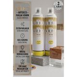 Artlantis Parlak Vernik 400 ml Sprey 2 Adet Artdeco Kalıcı Şeffaf Koruma Iç ve Dış Mekan Akrilik Çizilmeye Karşı Dayanıklı Kalıcı - Çok Renkli