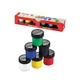 Artlantis Parmak Boya 6 Renk 25 Ml 1 Paket Fatih Parmak Boya Seti 6 Lı Su Bazlı Şişe İçerisinde Okul Resim Sınıf Çok Renkli