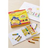 Artlantis Pastel Boya 24 Renk Plastik Çantalı 1 Paket Play-Doh Pastel Boya 24 Lü Çantalı Parlak Canlı ve Örtücü Renkler - Çok Renkli