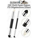 Artlantis Pastel Dağıtıcı Gölgelendirme Kalemi 2 Li 1 Paket Sünger Keçe Eskiz Karakalem Kaynaştırma Kalemi Dağıtıcı Kalem