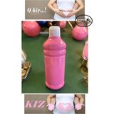 Artlantis Pembe Cinsiyet Belirleme Parmak Boyası 1 Adet 500 ml Kız Cinsiyet Açıklama Boyası Yıkanabilir Zararsız - Standart