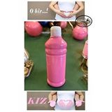 Artlantis Pembe Cinsiyet Belirleme Parmak Boyası 1 Adet 500 Ml Kız Cinsiyet Açıklama Boyası Yıkanabilir Zararsız