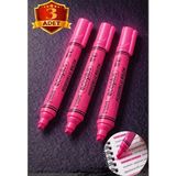 Artlantis Pembe Fosforlu Kalem Neon Renkli 3 Adet Kesik Uç 1-5mm Işaretleme Kalemi Canlı Renk Okul Ofis Tipi Işaretleme Kalemi - Standart