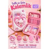 Artlantis Pembe Kabartmalı Bölmeli Kalemlik 1 Adet P-5984 Kız Çocuk Okul Kalem Kutusu 3 Boyutlu Fermuarlı Hediyelik - Lila