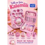 Artlantis Pembe Kabartmalı Bölmeli Kalemlik 1 Adet P-5984 Kız Çocuk Okul Kalem Kutusu 3 Boyutlu Fermuarlı Hediyelik - Mavi