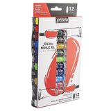 Artlantis Pepeo Yağlı Boya 12 Renk 12 ml 1 Paket Yağlı Boya Seti 12 li Ahşap Tuval Taş Ağaç Boyamalar İçin İdea Boyama Seti
