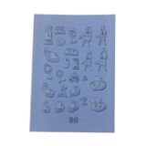 Artlantis Plastik Kapak A5 Kareli Defter 60 Sayfa Desenli Lila Defter