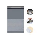 Artlantis Plastik Kargo Poşeti Cepli 18x25+5 cm 100 Adet 1 Paket Ekonomik Cepli Kargo Poşeti Dayanıklı Gri Esnek