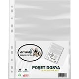 Artlantis Poşet Dosya A-4 Şeffaf Föy Dosya 25'li