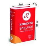Artlantis Redhouse Türkçe İngilizce Sözlüğü Mini Turuncu 516 Sayfa 1 Adet 30.000 Kelime Hazneli Red House İngilizce Sözlük Mini Boy Cep