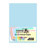 Artlantis Renkli A-4 Fotokopi Kağıdı 25 li 1 Paket Artlantis Fotokopi Renkli A4 Kağıdı (Buz Mavisi)