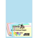Artlantis Renkli A-4 Fotokopi Kağıdı 25 Li 1 Paket Artlantis Fotokopi Renkli A4 Kağıdı Mavi