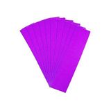 Artlantis Renkli Krapon Kağıdı 50x200 cm 10 Adet Renkli Grapon Kağıdı Okul Sınıf Etkinlik Kreş Okul Öncesi Kırapon Grafon Mor