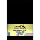 Artlantis Renkli Mukavva A4 10 Lu 1 Paket 1.0 mm Sert Renkli Mukavva Kalın Okul Öncesi Anasınıfı Kreş Etkinlik Proje - Siyah