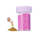 Artlantis Renkli Toz Sim Tuzluklu 7 gr 1 Adet Renkli Toz Sim Epoksi Reçine Okul Etkinlik Dekarasyon Slime - Açık Pembe