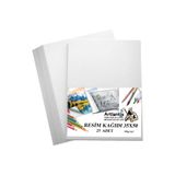 Artlantis Resim Kağıdı 35x50 25 Li 100 Gr 1 Paket 35*50 Resim Kartonu