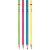 Artlantis Rotring Neon Kurşun Kalem 4 Lü 1 Paket Renkli Kurşun Kalem Mavi Yeşil Sarı Pembe Hb Kurşun Kalem - Standart