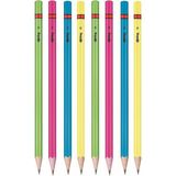 Artlantis Rotring Neon Kurşun Kalem 8 Li 1 Paket Renkli Kurşun Kalem Mavi Yeşil Sarı Pembe Hb Kurşun Kalem - Standart