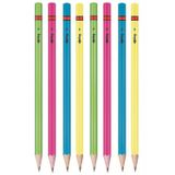 Artlantis Rotring Neon Kurşun Kalem 8 Li 1 Paket Renkli Kurşun Kalem Mavi Yeşil Sarı Pembe HB Kurşun Kalem